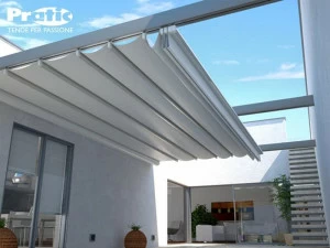 PRATIC F.lli ORIOLI Алюминиевая пергола со сдвижной крышкой Tecnic
