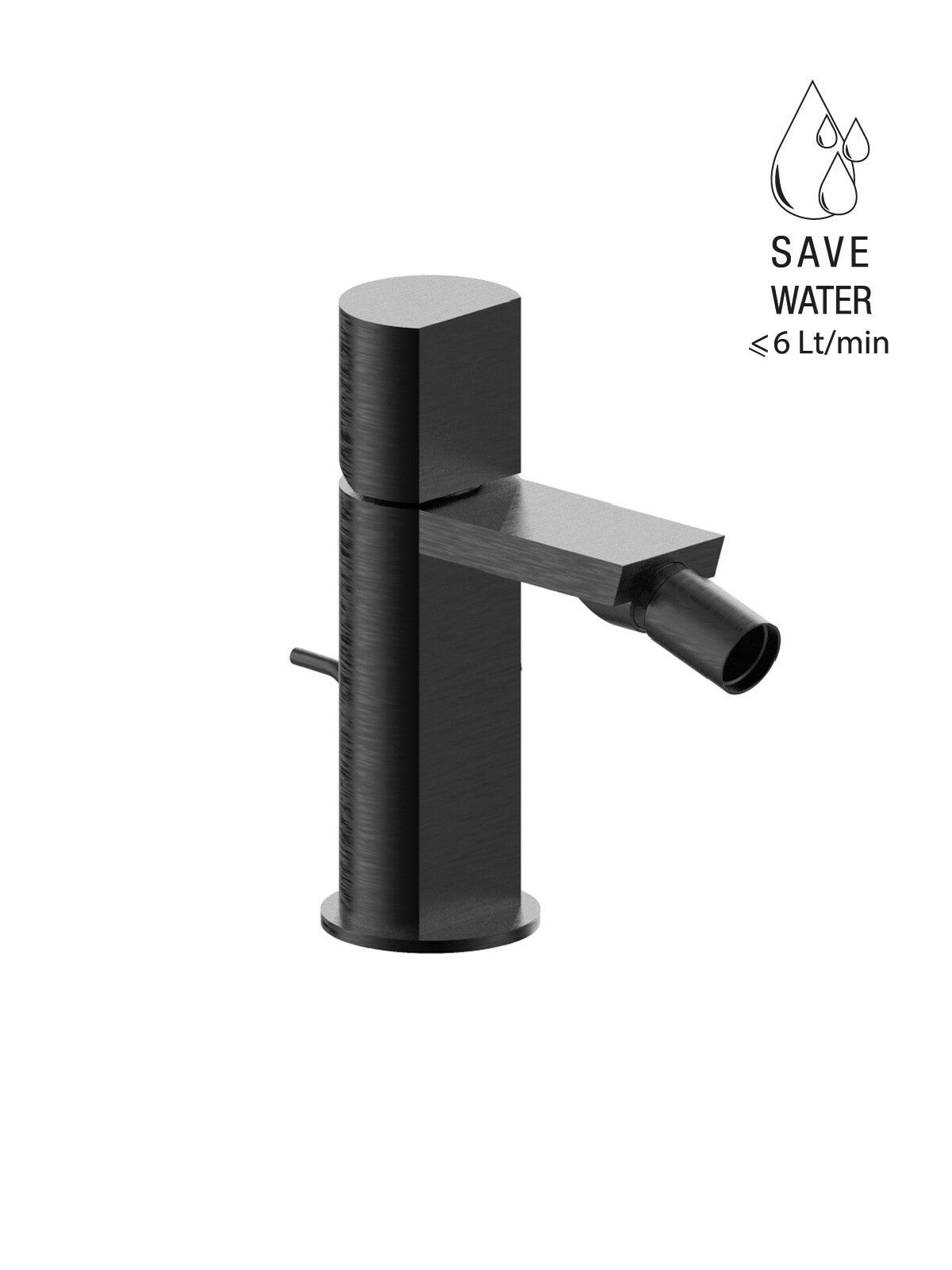 Однорычажный смеситель для биде из нержавеющей стали Rubinetterie Frattini Borgia ARCH-00123972 - Вид №2