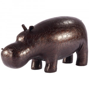 74106 Банкетка Пуф Бегемот большой Шоколад Рептилия BOGACHO