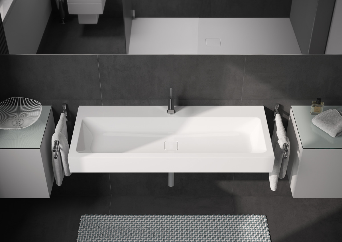 Умывальник KALDEWEI Сталь эмалированная 3079 1 альпийский белый 307930601  - Вид №5