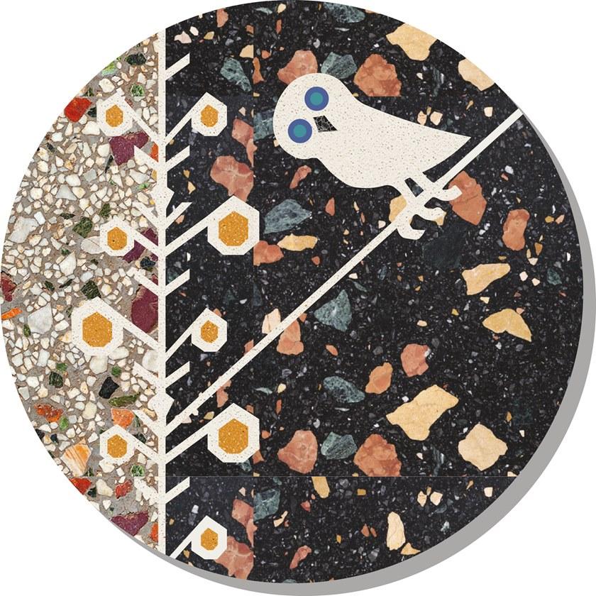 KAROISTANBUL Круглая столешница из венецианского терраццо Complementi d'arredo sun-id-1464750 - Вид №7