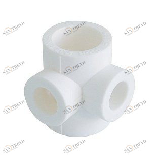 Крестовина переходная KALDE D40х20 полипропиленовая белая 3212CDL402000