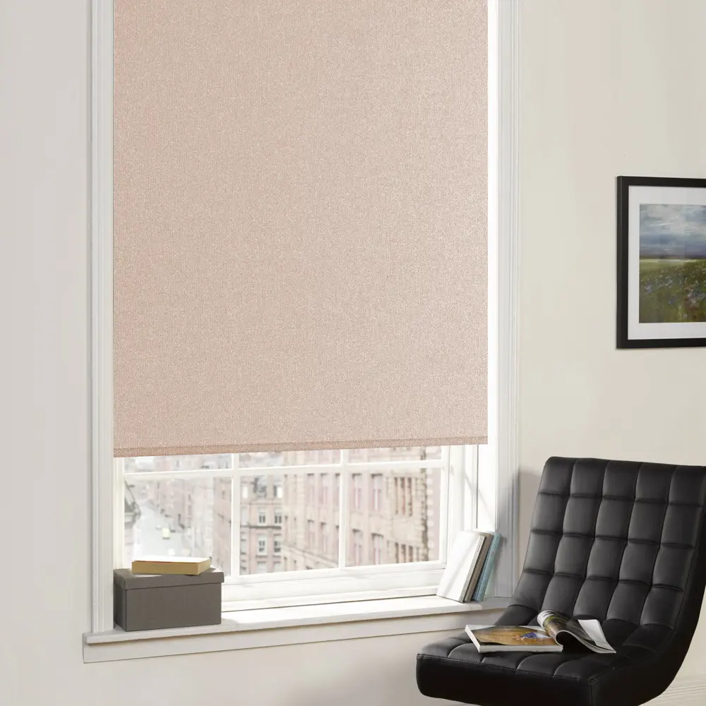 Штора рулонная Pearl 60x160 см персиковая MIAMOZA STLM-2101167 - Вид №2