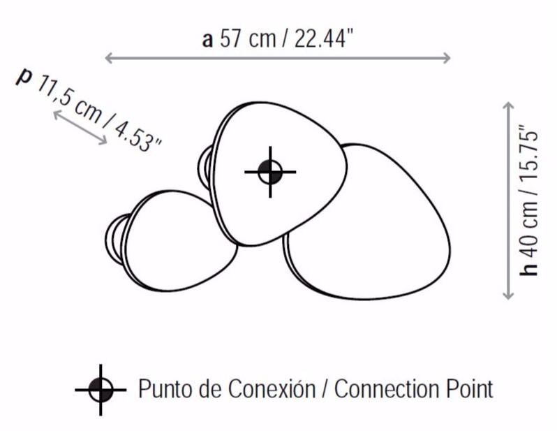 Настенный светильник из дерева Tria Santreyd sun-id-1485346 - Вид №2