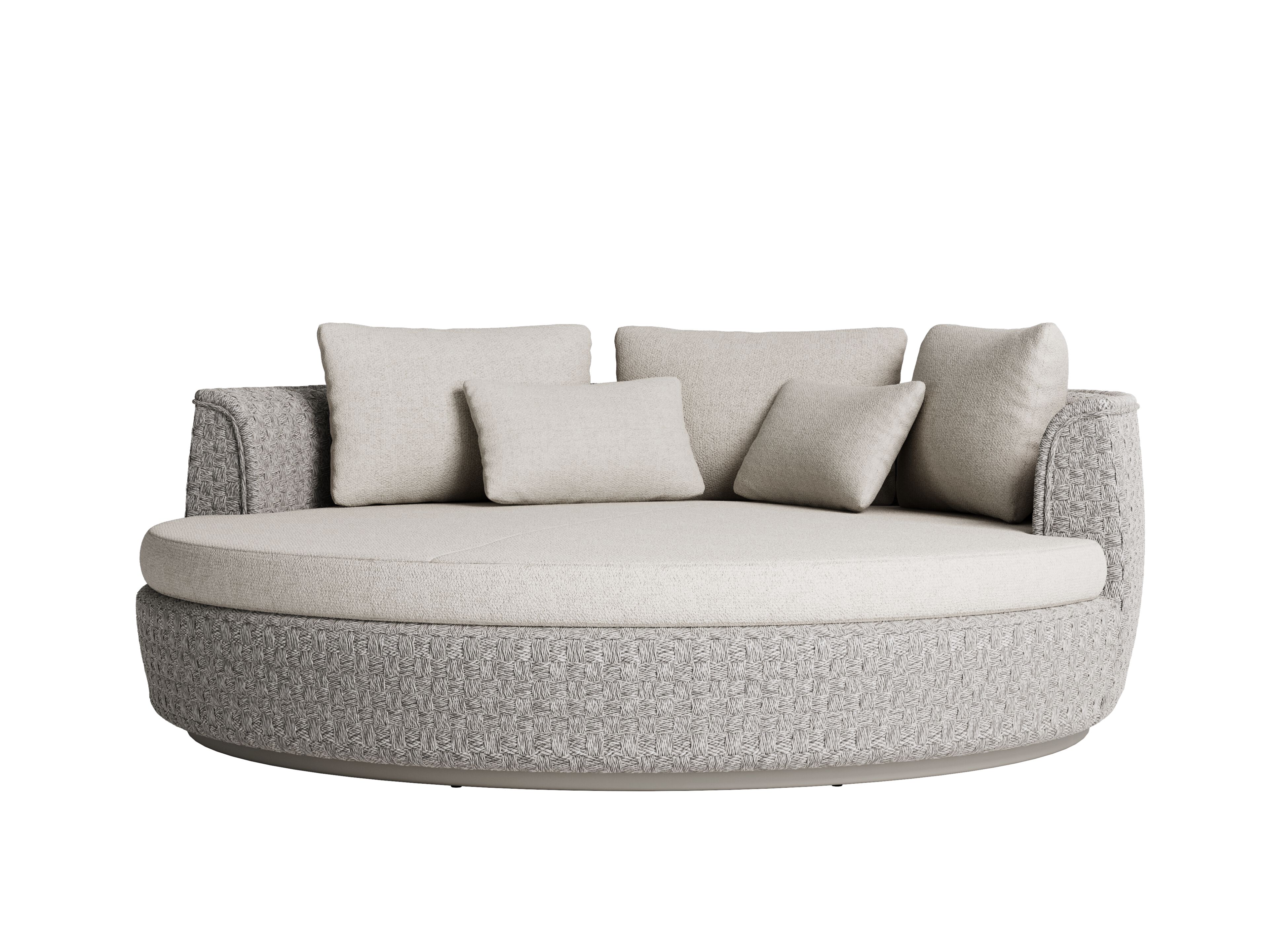 Круглая веревочная Садовая кровать Jardinico круглый ARCH-00067733