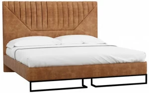 30644 Кровать с ортопедическим основанием и ящиком 1.4 Loft Alberta Браун R-HOME