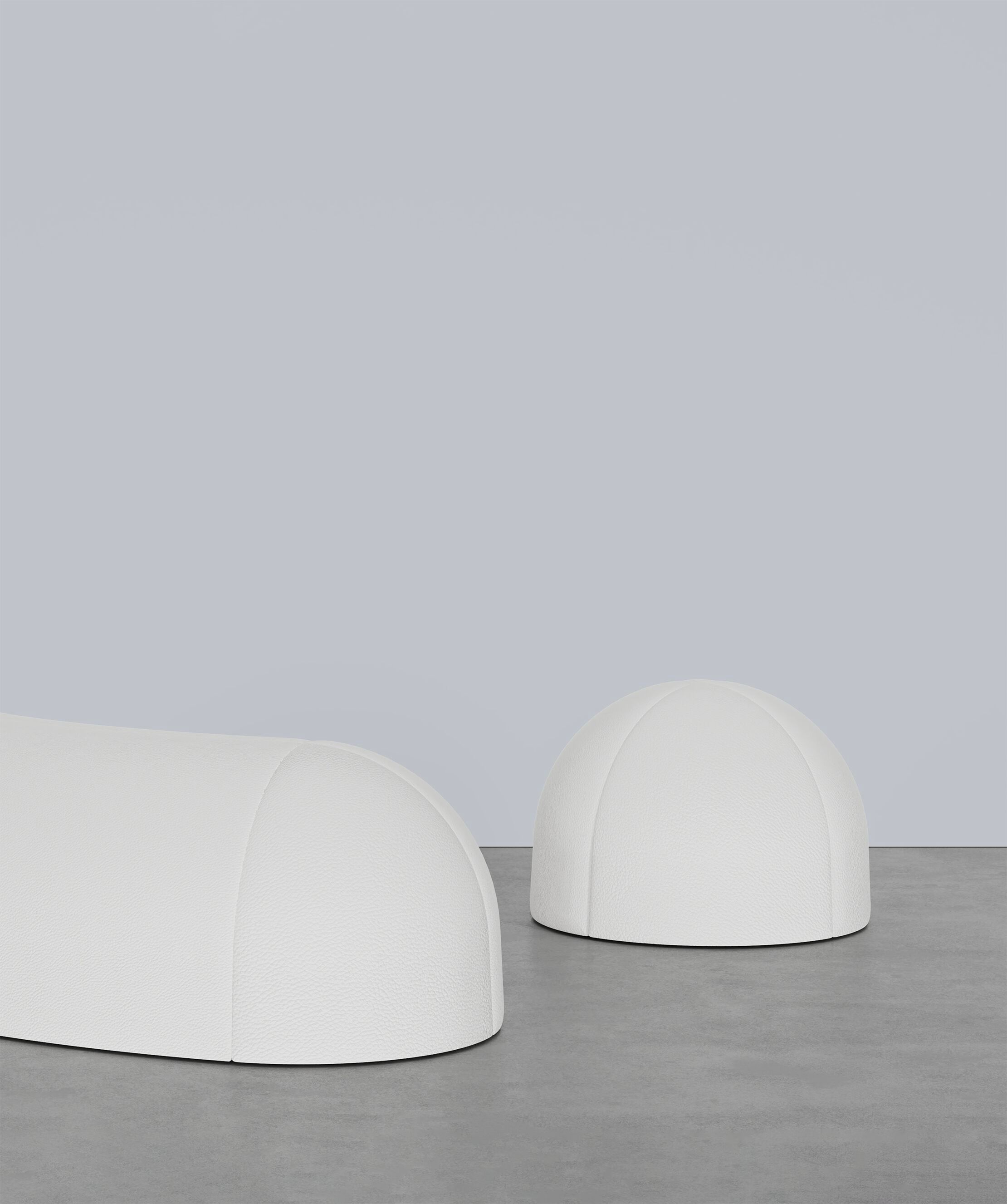 Круглый пуф из ткани Secolo Nuba ARCH-00152774 - Вид №4