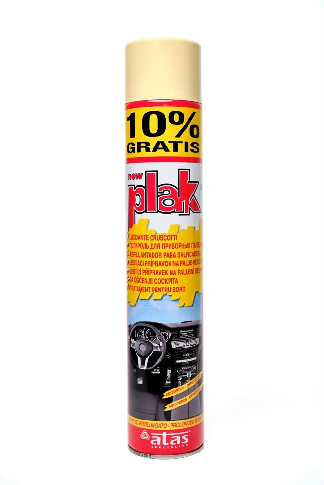 91659357 Полироль для пластика Atas Plak Spray Ваниль глянцевая 750 мл STLM-0842703