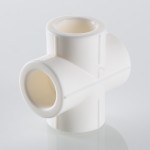 VTp.741.0.025 Фитинг полипропиленовый – крестовина Valtec 25 мм  - Вид №7