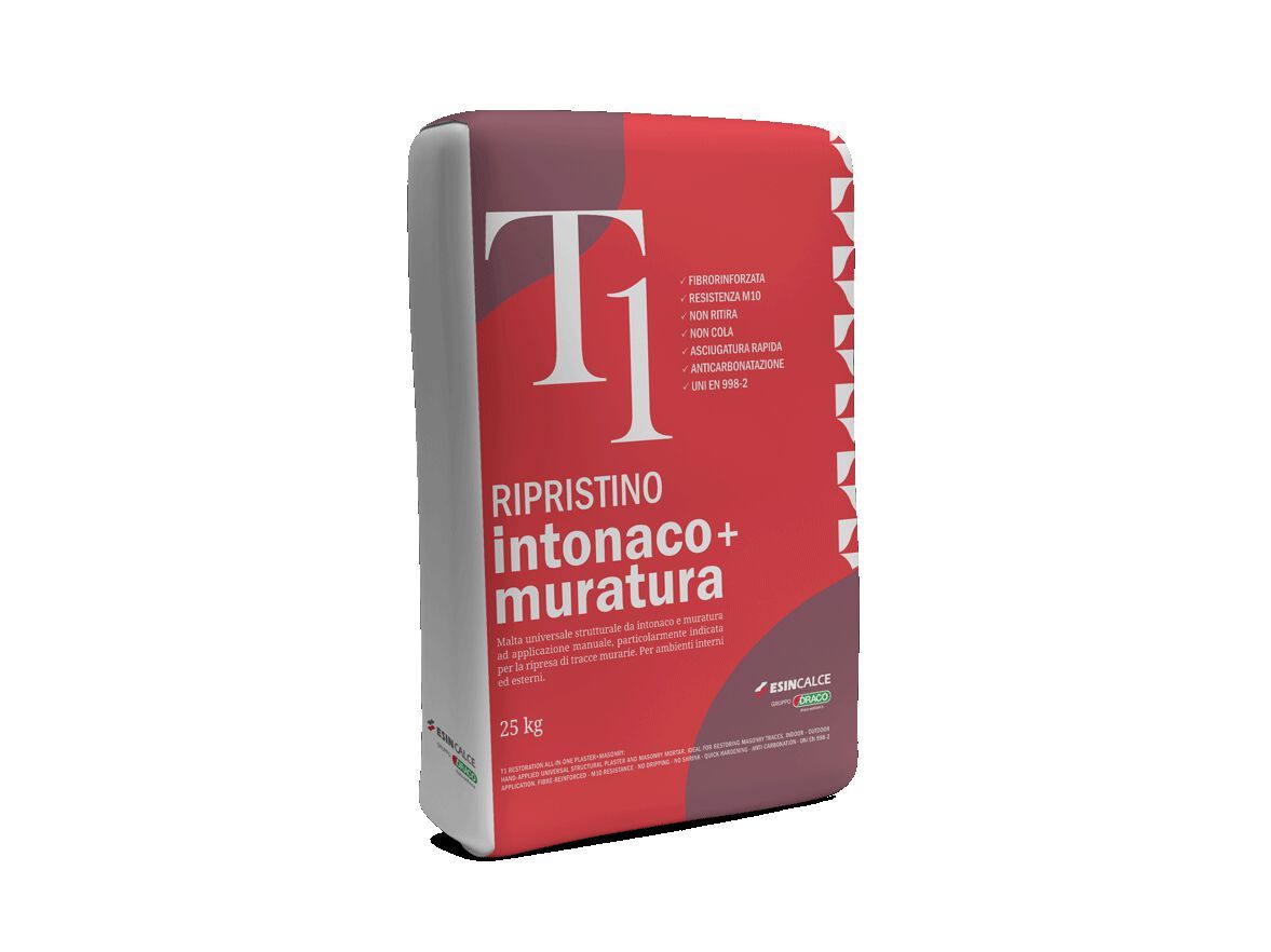 Универсальный структурный раствор из штукатурки и кладки ESINCALCE Esicem ARCH-00105011 - Вид №1