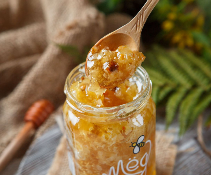 4025 Мед "Дикий". Урожай 2021 г. Вкусляндия  - Вид №2