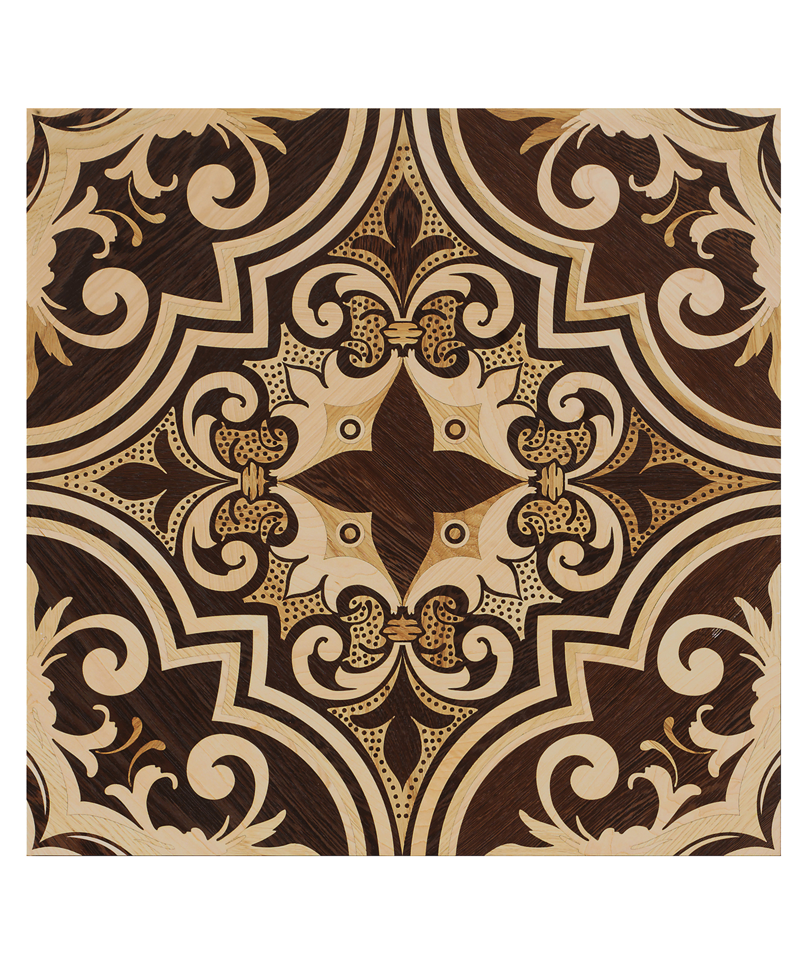 Quad11 Tifernoit Виктория - венге, клен и дуб Parquet - Вид №1