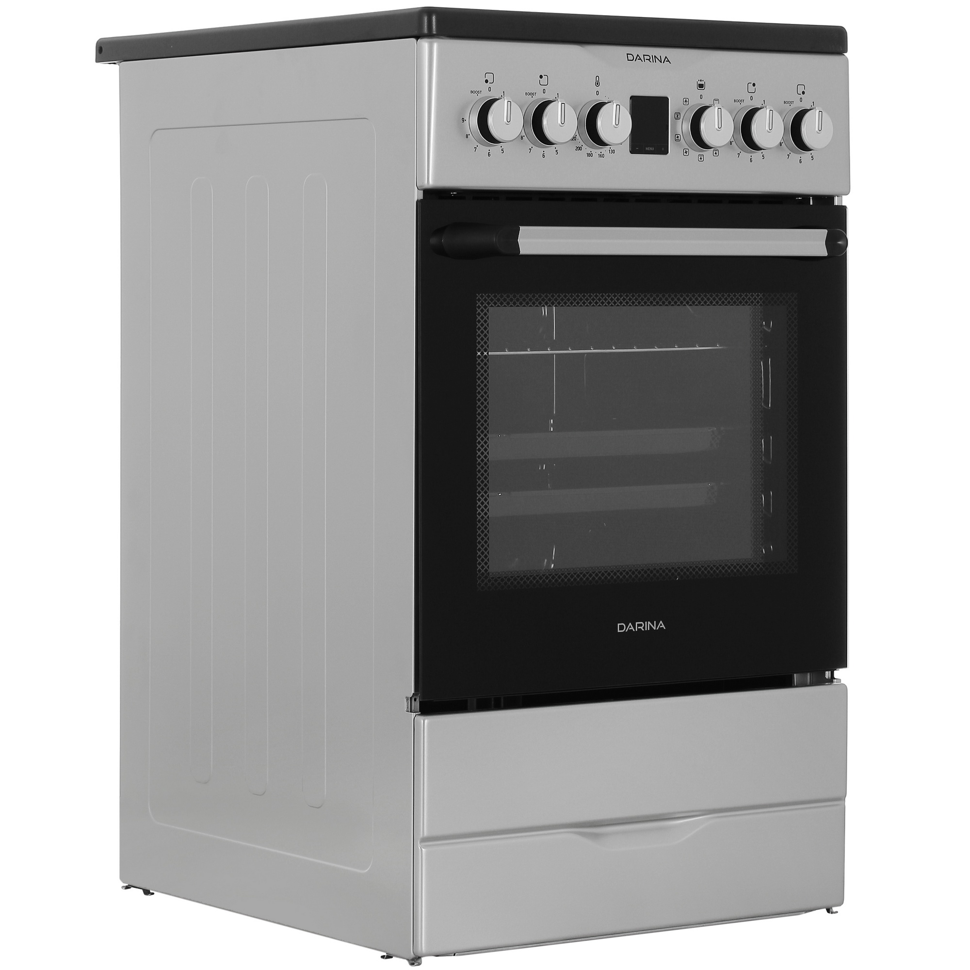 9088784 Электрическая плита DARINA PLS ECI241 616 1S серебристый STDN-0011989 - Вид №1