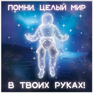 Картина на холсте Космос 30x30 см 87233229 STLM-2148797