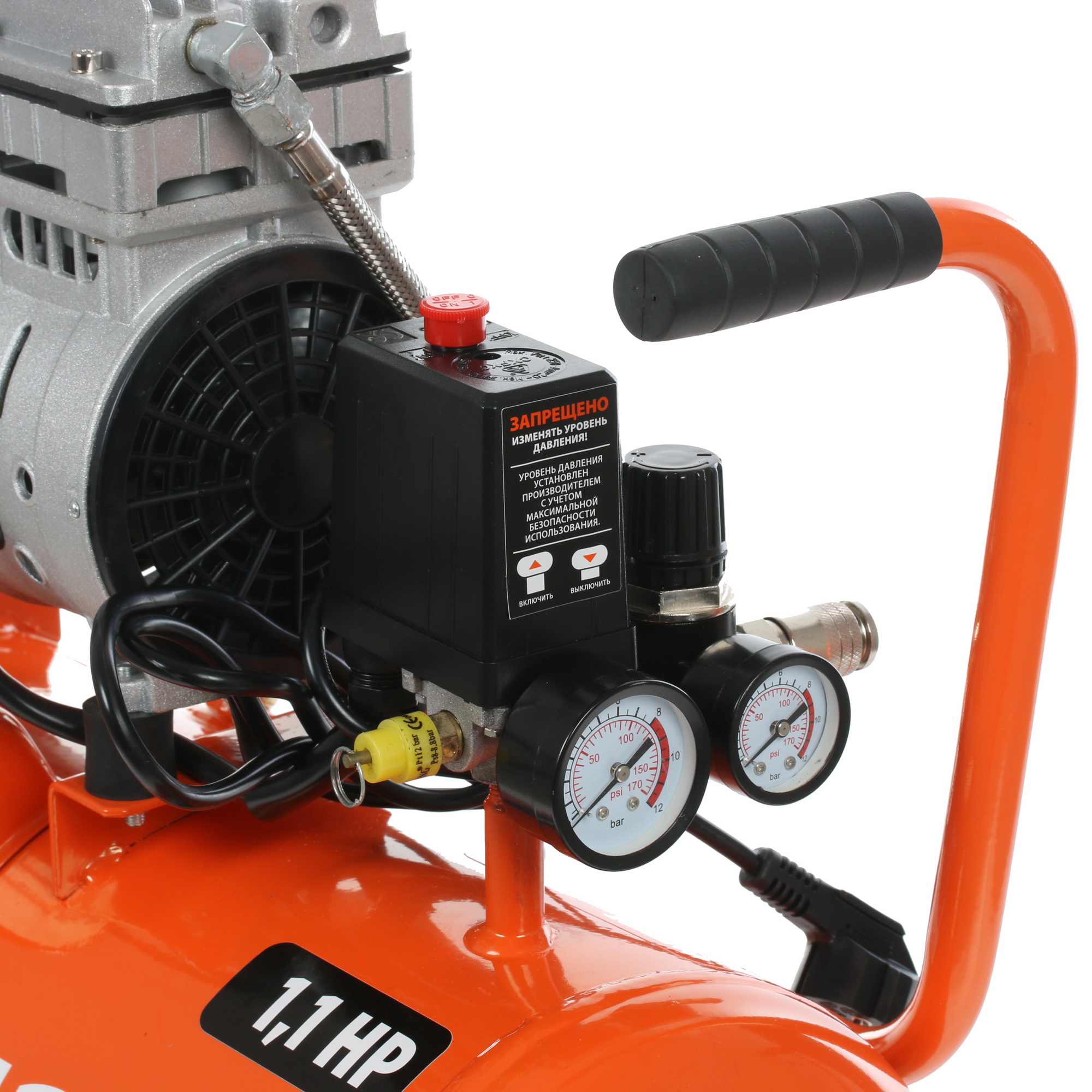 Компрессор поршневой безмасляный Patriot WO 24-160 1229149 STDN-0134216 - Вид №3