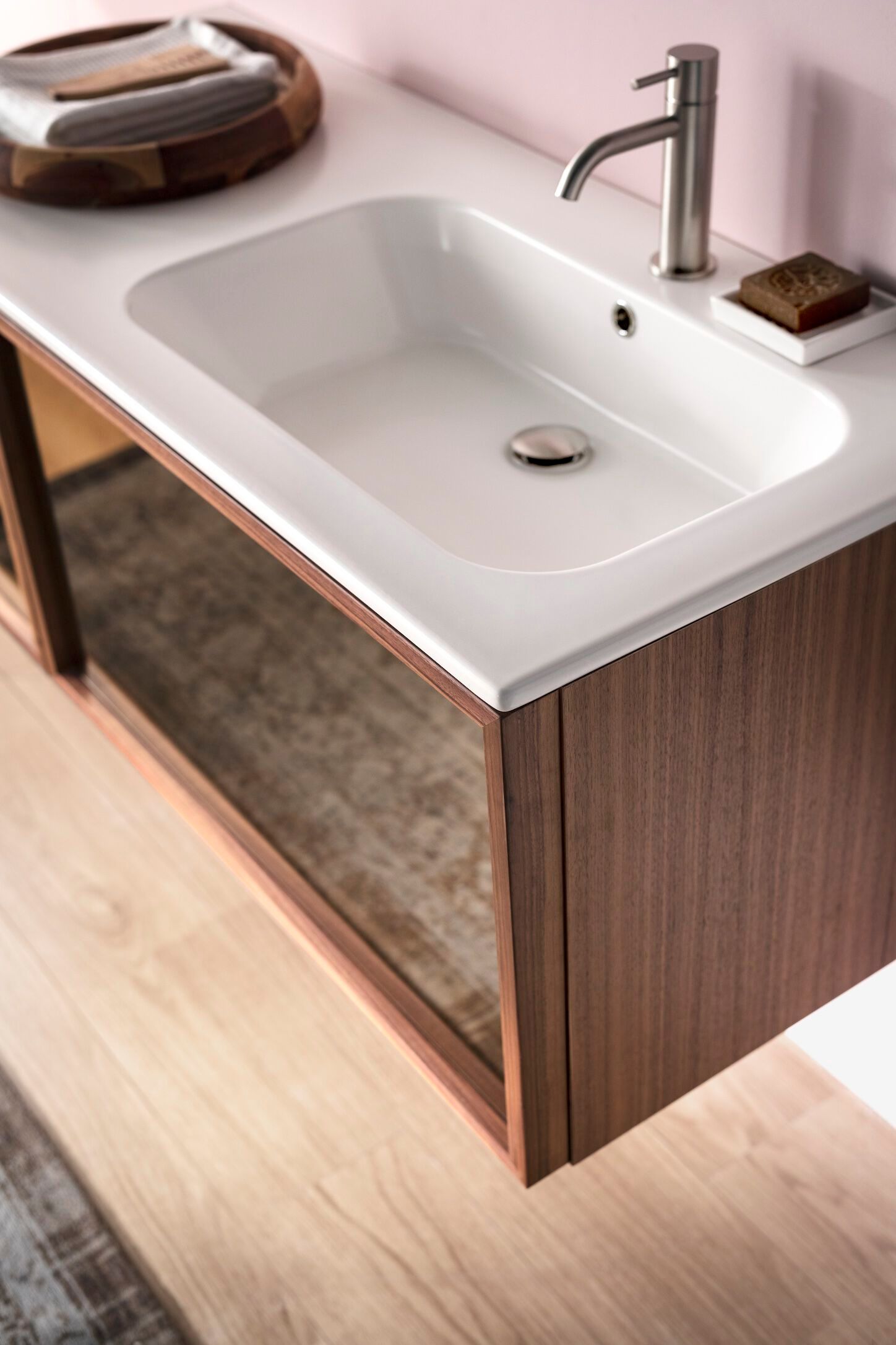 Полная мебель для ванной комнаты Gaia Mobili Contemporary ARCH-00066870 - Вид №1