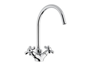 Смеситель для раковины из хромированной латуни