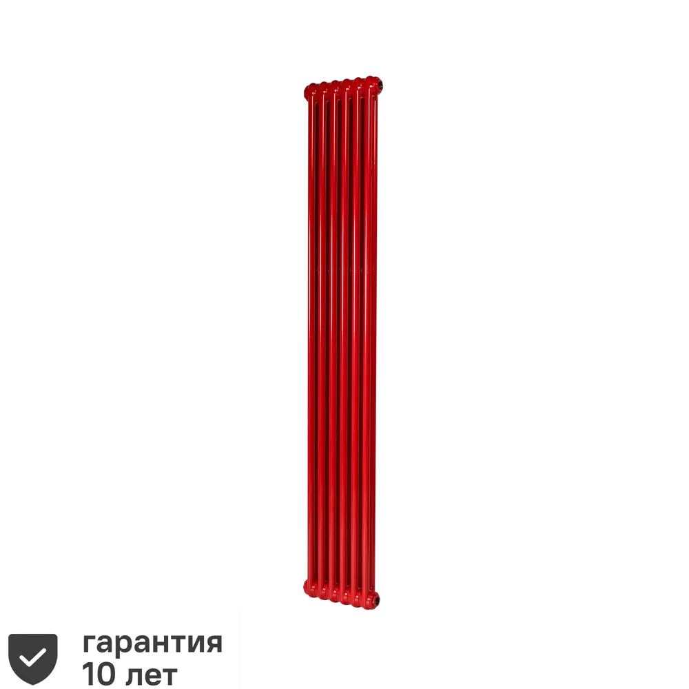 Радиатор трубчатый Irsap Tesi RR218000605A430N01 1735/65 6 секций боковое подключение сталь красный 82395886 STLM-2202719