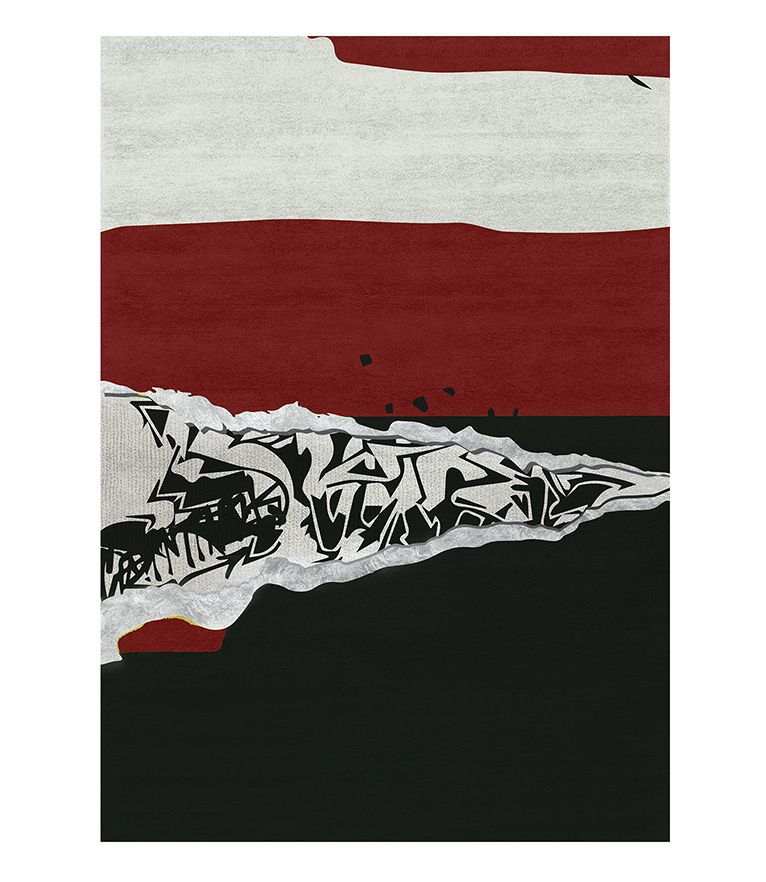 Разрыв коврик RUG'SOCIETY Urban 259_810 - Вид №2