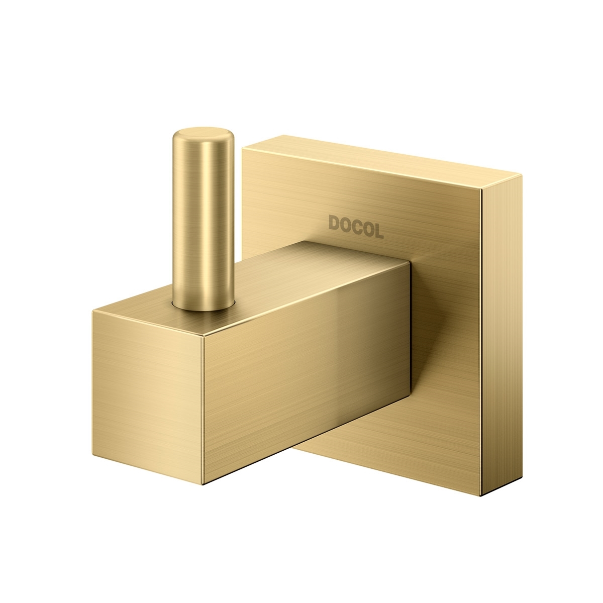 00388372 полированная графитовая вешалка Docol SQUARE