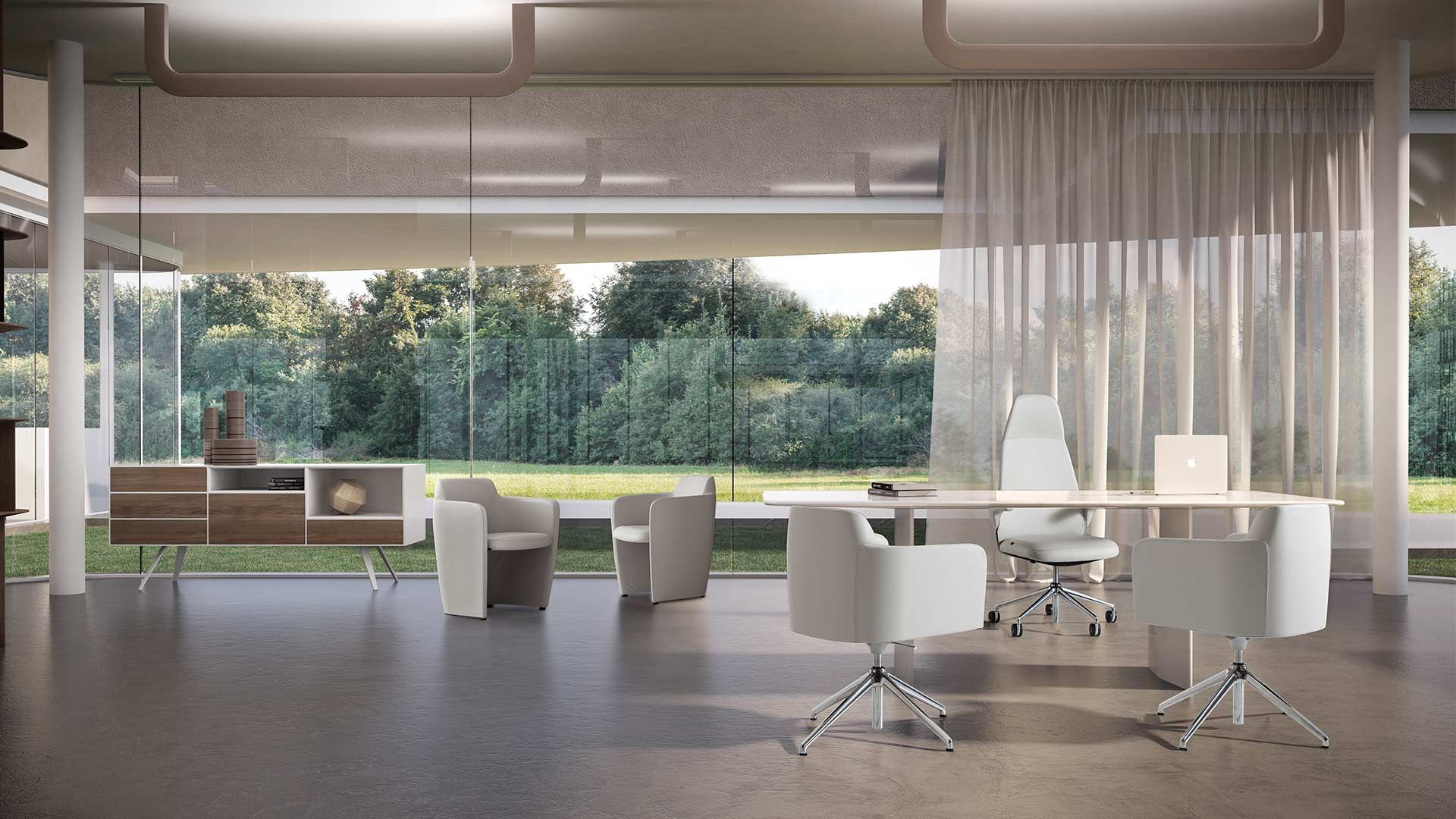 Стул с регулируемой высотой на насесте для залов ожидания Moschella Beetle ARCH-00050318 - Вид №2