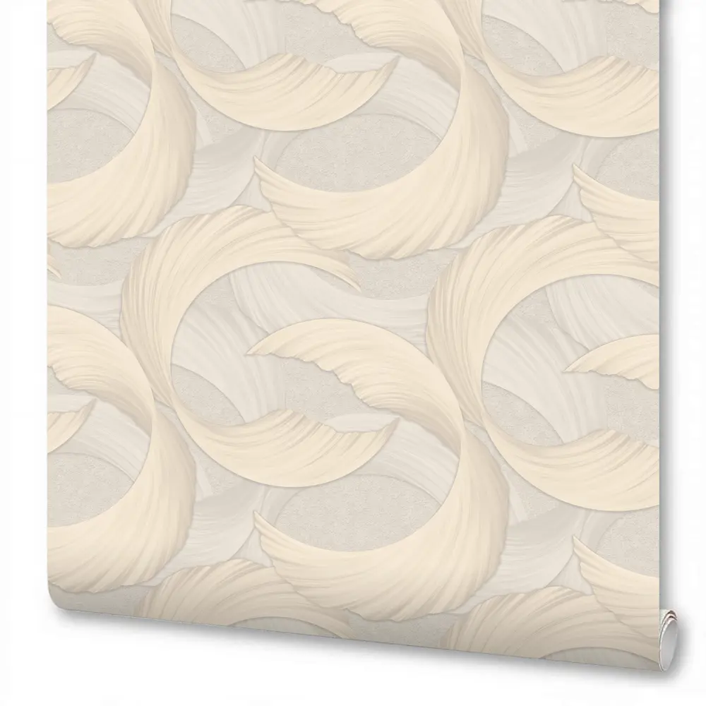 Обои флизелиновые Wallsecret Hypnotic пудровые 1.06 м 8962-29 STLM-2062105