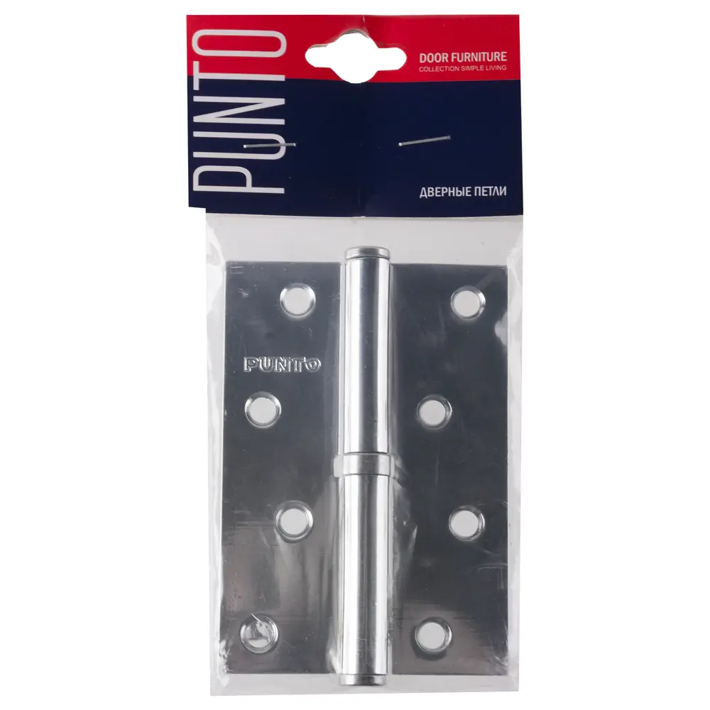 Петля правая 113-4 100x70x2.5 мм сталь цвет хром Santreyd STLM-2084766 - Вид №2