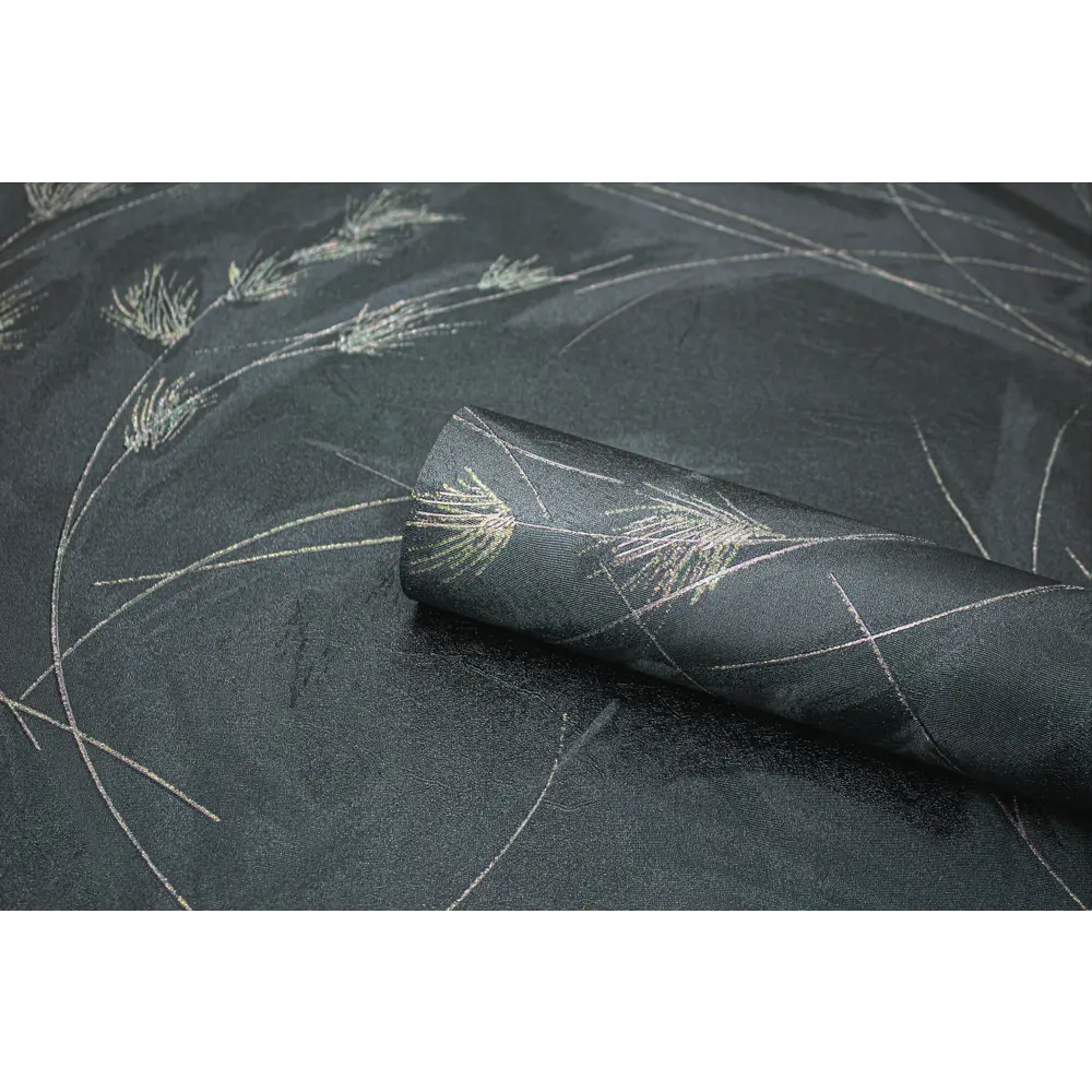 Erismann Veter: Черные флизелиновые обои для элегантного интерьера 89337535 STLM-1418109 - Вид №2