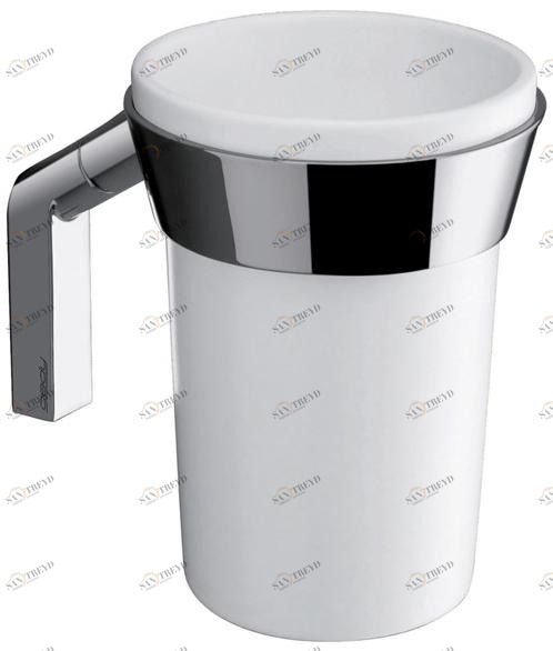 GEDY Настенный керамический держатель для зубных щеток Karma 3510