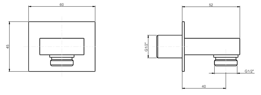 Водозаборник Rubinetterie Frattini душевые ARCH-00093412 - Вид №9