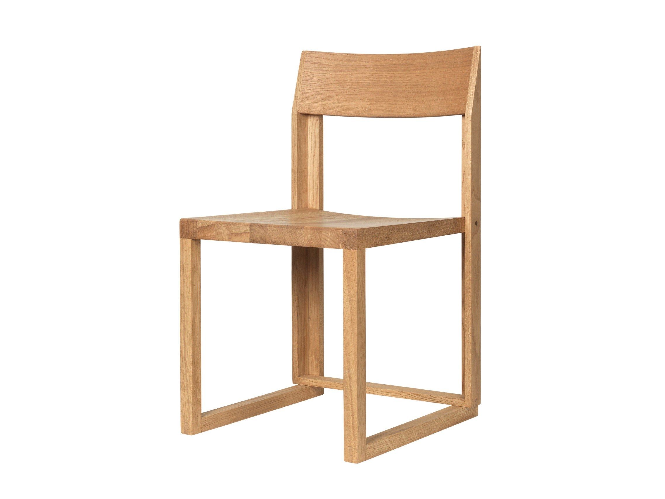 Дубовый стул с открытой спинкой Kristina Dam Studio Outline ARCH-00053626