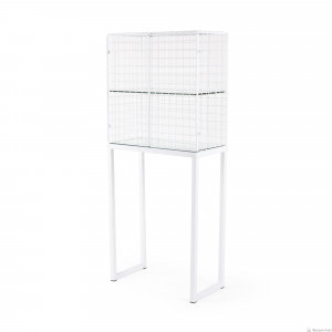 Seletti LES VOLIERES 14686 white метал.шкаф с полками книжный шкаф