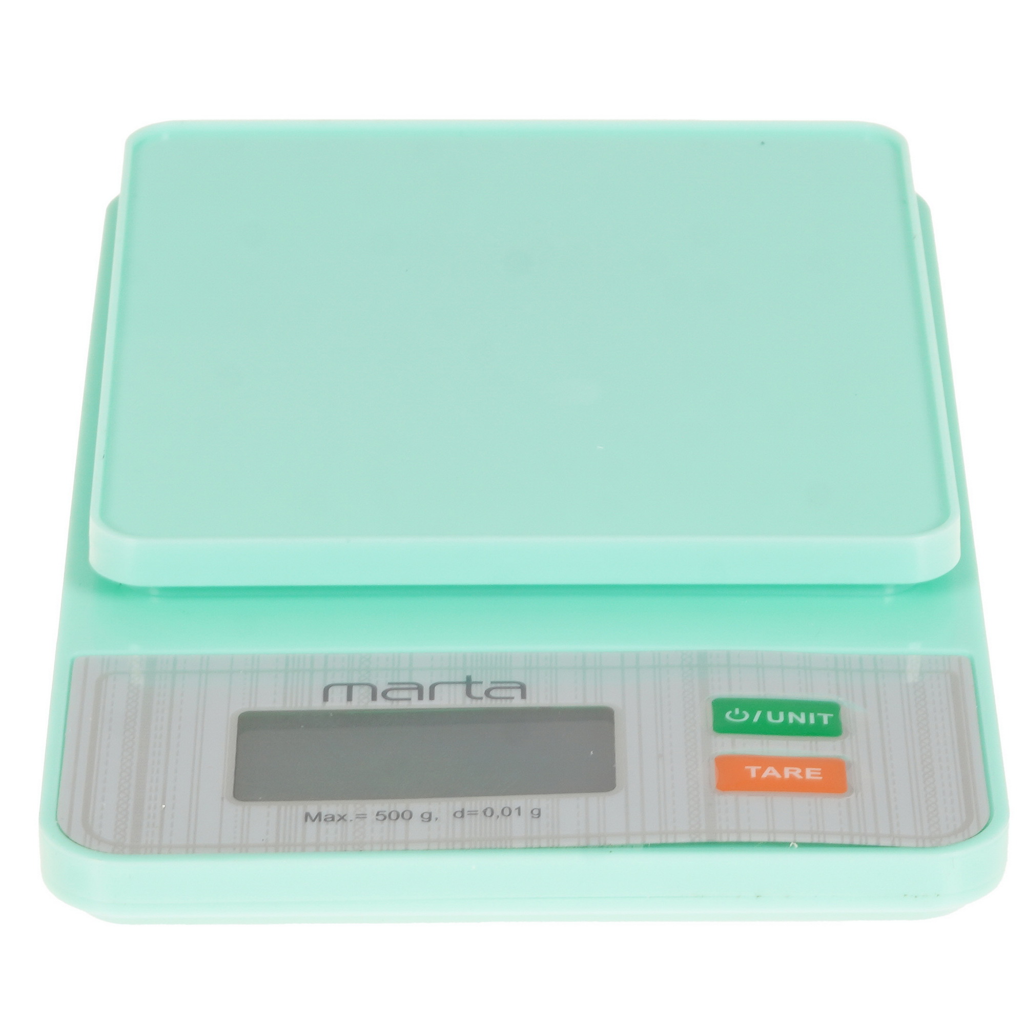 9941628 Кухонные весы MARTA MT-1642 бирюзовый STDN-0121802 - Вид №2