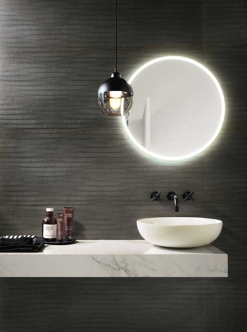 Белая плитка для стен с эффектом металла Metaline wall Santreyd sun-id-1411857 - Вид №3