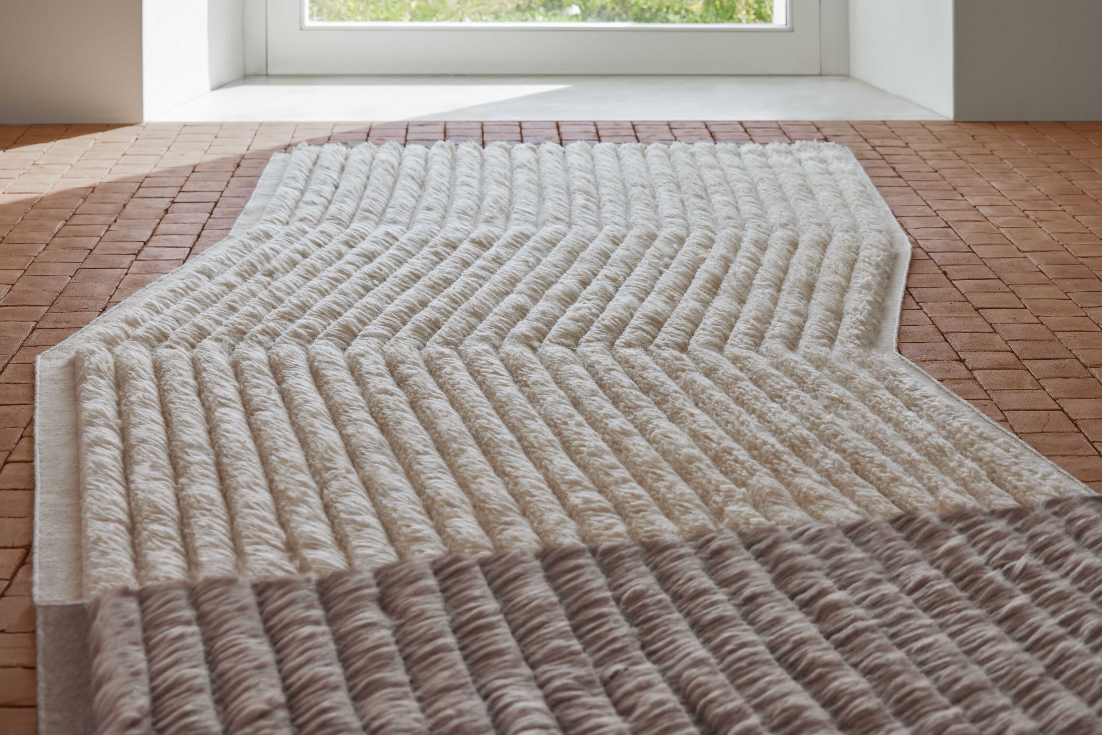 Шерстяной ковер с длинным ворсом GAN LINES ARCH-00121496 - Вид №18