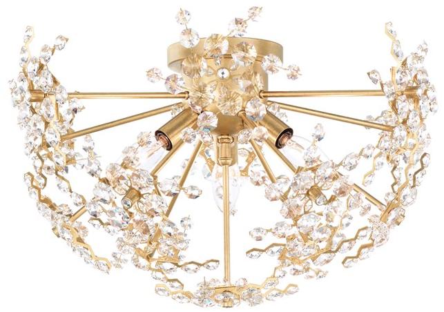 Schonbek Потолочный светильник с кристаллами swarovski® Esteracae Dn1224, dn1218  - Вид №1