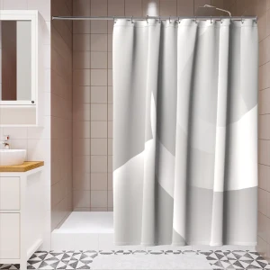 Lemer Mino: Серая непромокаемая штора для душа 180x200 см 89384986