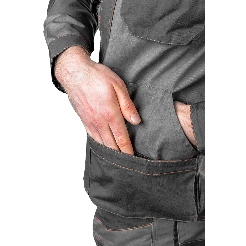 Толстовка рабочая Neo Tools хлопок 100% серая размер L рост 184 Нет STLM-2023646 - Вид №6