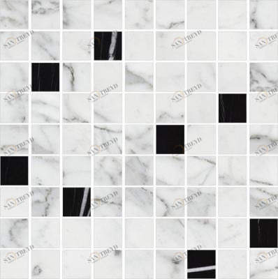 Мозаика K-1000(1004)/LR(CR)/m21 Marble Trend Mix 30х30 Kerranova sun-id-328963