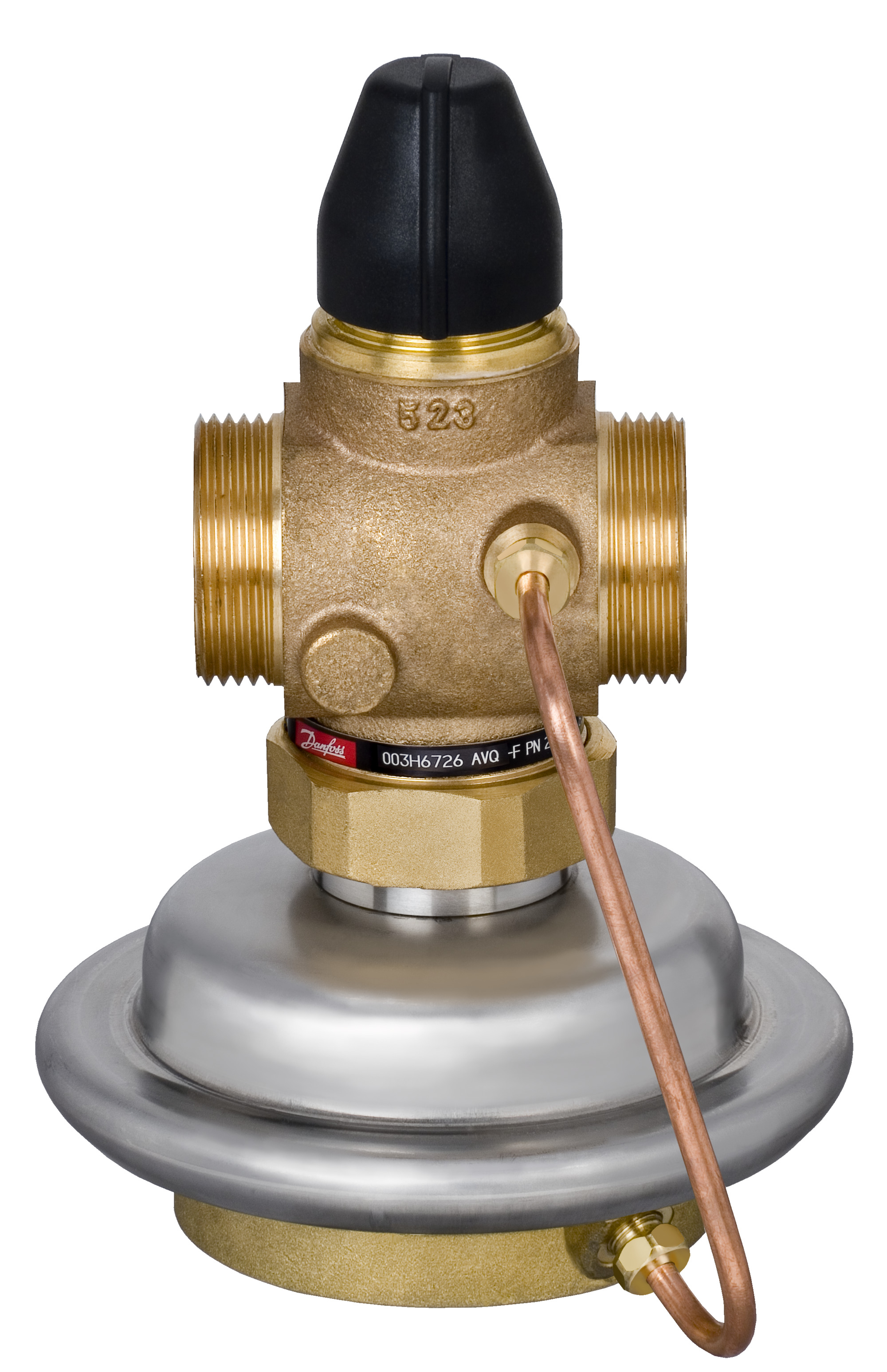 Danfoss Моноблочный регулятор расхода AVQ Р-р расх.AVQ PN25 25/8//0,2/резьб. 003H6726  - Вид №5