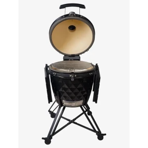 91595850 Гриль для барбекю Diamond egg XLDE02/Black толщина 30 мм 125x65x65 см STLM-0959704