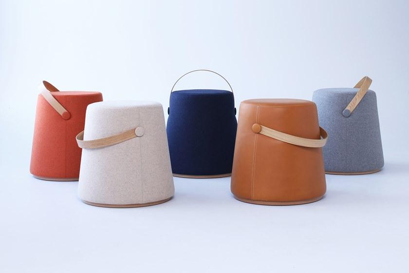 Heavens Пуф из круглой ткани с обивкой Eden sun-id-1499729 - Вид №2