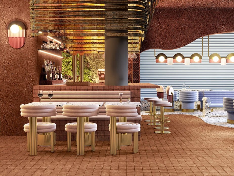 Мягкий стул для ресторана Essential Home Hollywood Glamour ARCH-00143605 - Вид №6