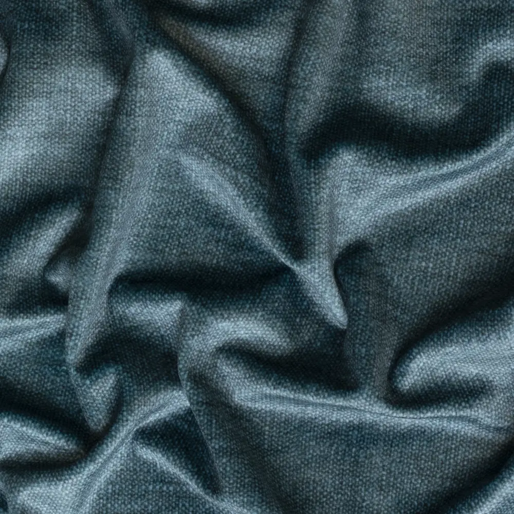 Ткань 1 м/п Desing Палермо бархат 300 см цвет бирюзовый GARDEN STLM-2111976 - Вид №1