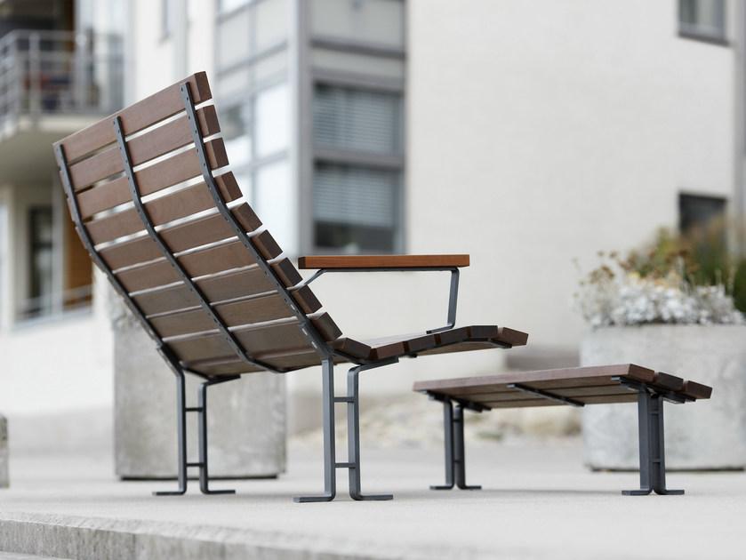 Nola Industrier Скамейка с подлокотниками Kajen sun-id-1480164 - Вид №4