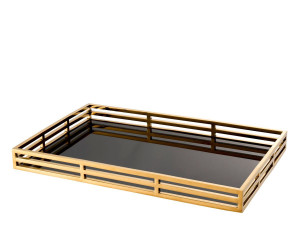 Прямоугольный стеклянный поднос