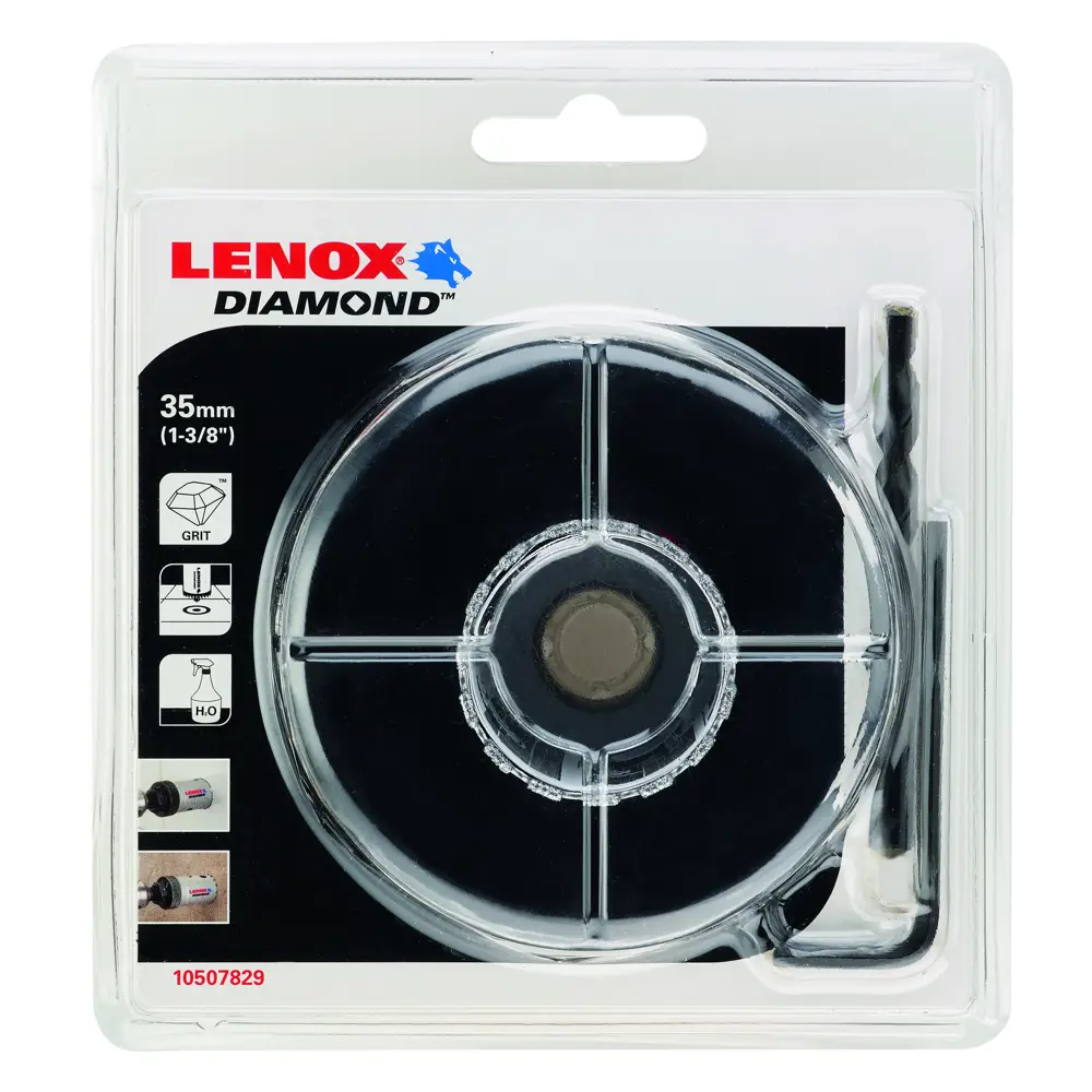 Коронка по керамике с алмазными сегментами Lenox 35 мм STLM-2148214 - Вид №6