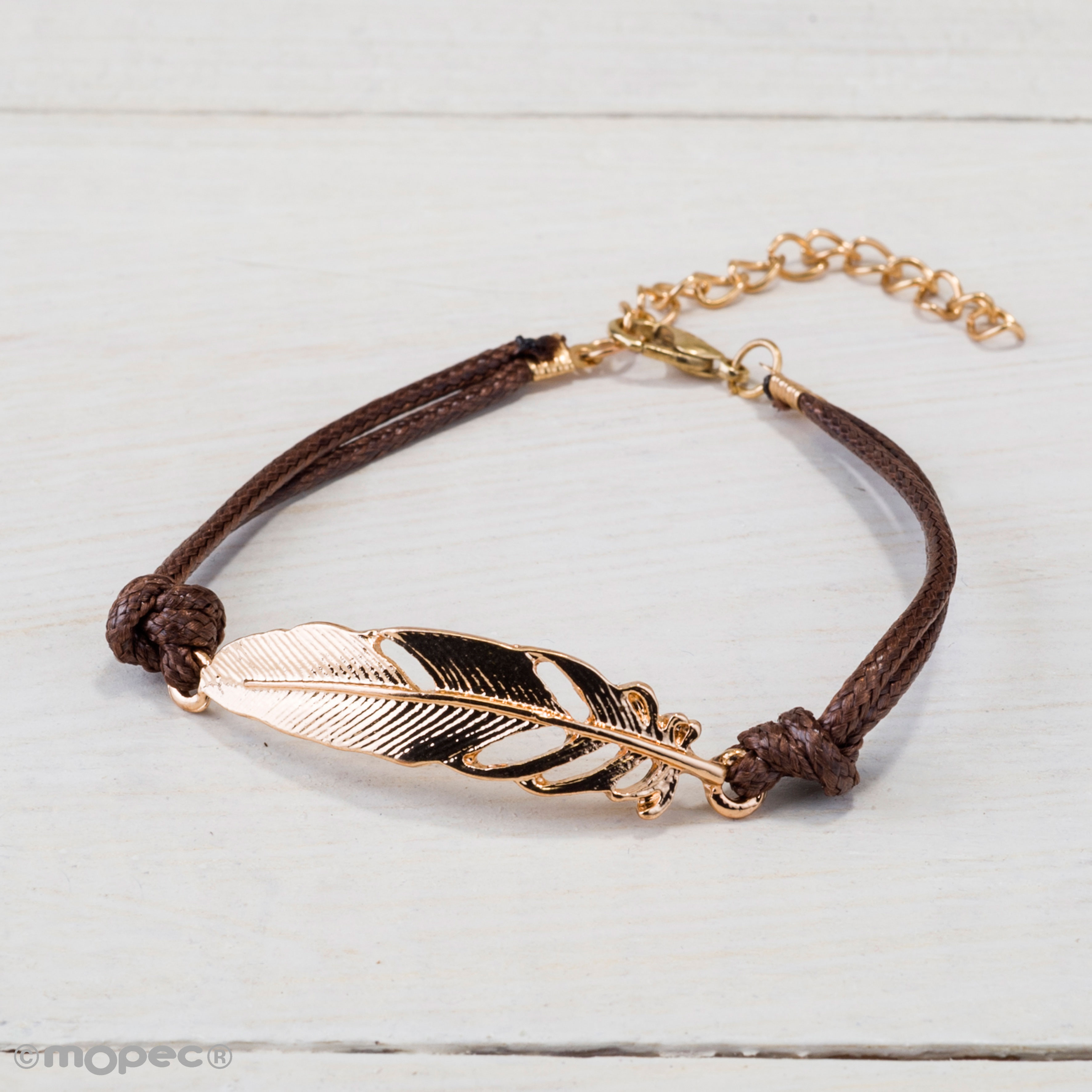 K107 Набор из 4 золотых металлических перьевных браслетов Dekoraniaevents Bodas 