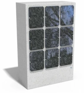 ENCHO ENCHEV - ETE Памятная бетонная стена  204