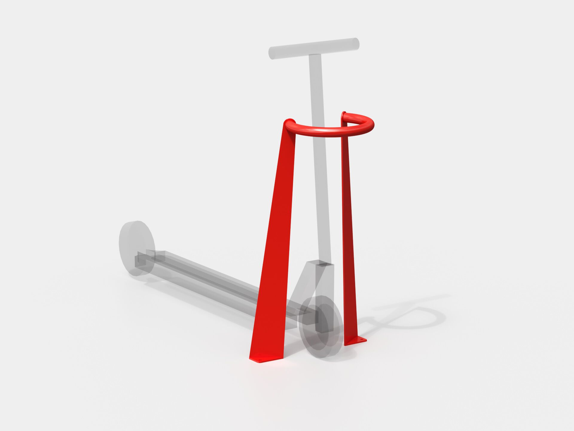 Стойка для велосипедов из оцинкованной стали Viscio Urban Design CICO ARCH-00135364 - Вид №1